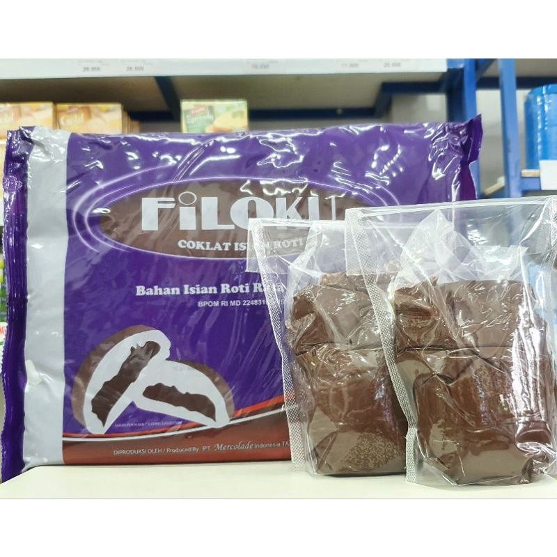 

Filoku Coklat Filling 500gr/Coklat Isian 500gr/Coklat Piscok/Coklat Isian roti/Filling Chocolate