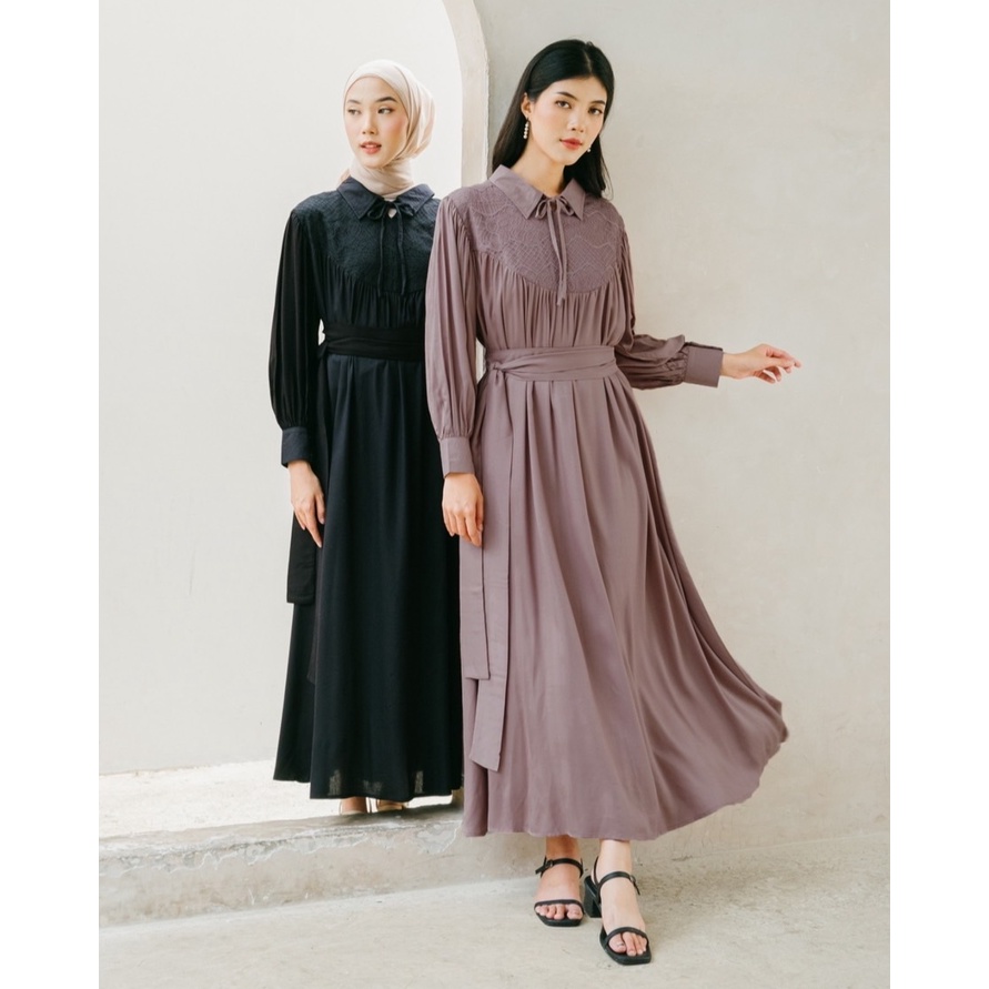 Myrubylicious AMOERA MAXI DRESS  | DRESS | DRESS WANIRA | DRESS BROCADE | BAJU MUSLIMAH
