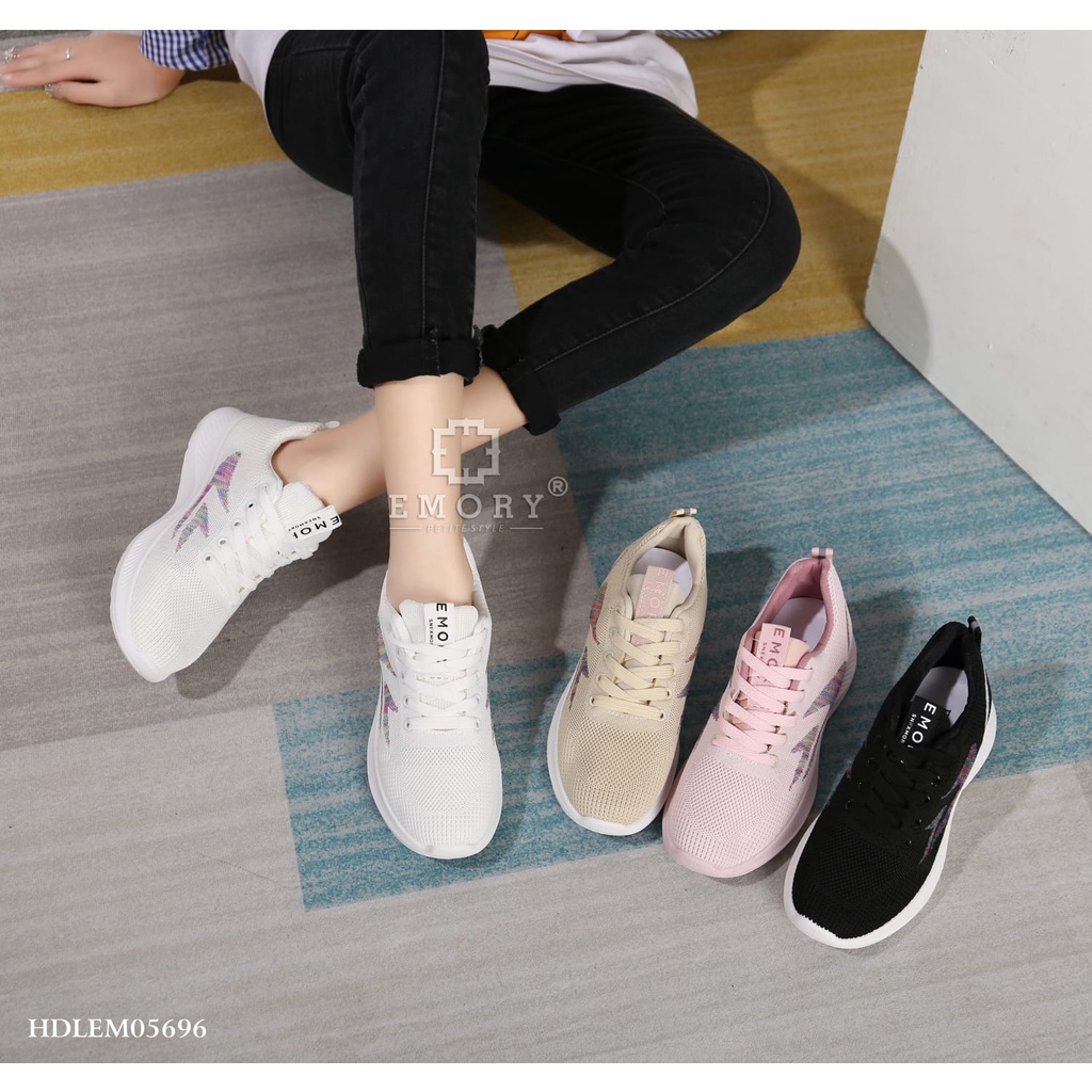 SEPATU SNEAKERS WANITA EMORYSTYLE Levarys HDLEMO 5696 MB