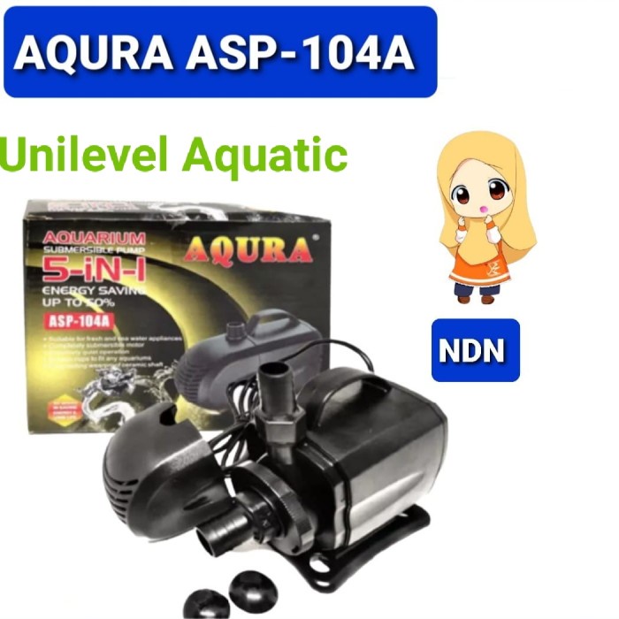 POMPA CELUP AIR KOLAM ENERGY SAVING AQURA ASP 104A