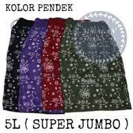 Celana Kolor Super Jumbo L5 Wanita Misty Santai Motif Bunga Model Losban By Solo Fashion Story