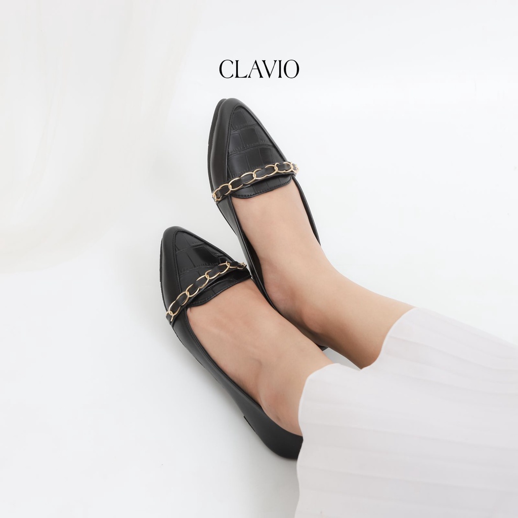 CLAVIO Luxia Sepatu Flatshoes Wanita