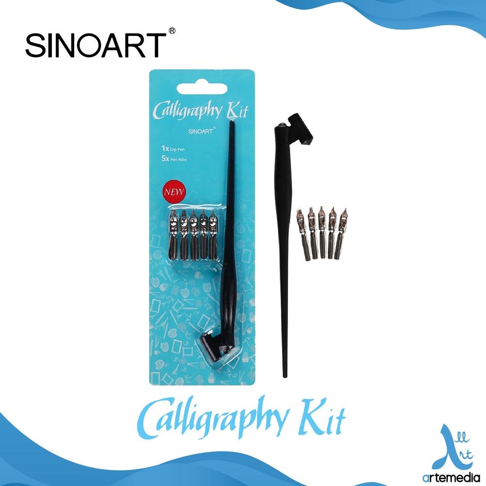 

Pena Kaligrafi Sinoart Calligraphy Kit Oblique Pen Holder