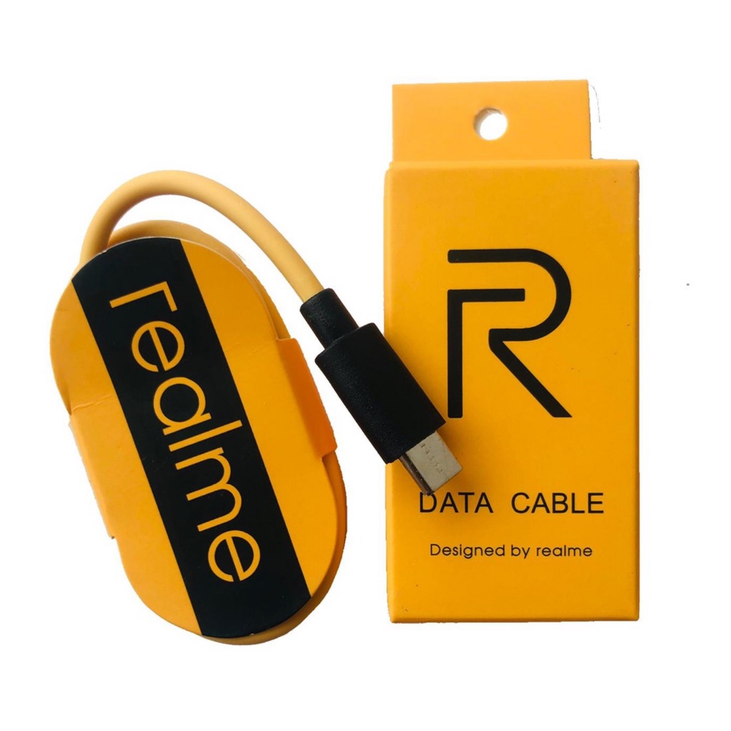 Kabel Data Micro dan Type C Realme Fast Charging 2.4A Realme 6 Realme 6pro