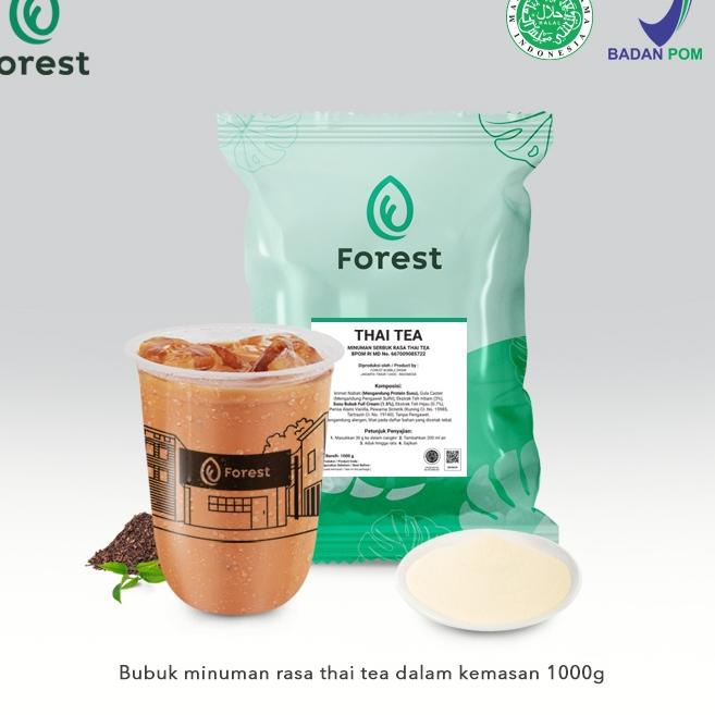 

Di⚡kon !! THAI TEA Bubuk Minuman Powder - Forest Bubble Drink