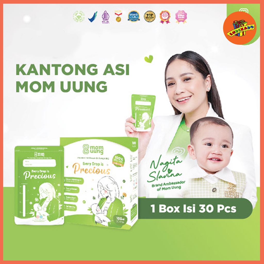 MAKASSAR! MOM UUNG PRE-STERILIZED BREAST MILK BAG 30PC - Kantong Asi