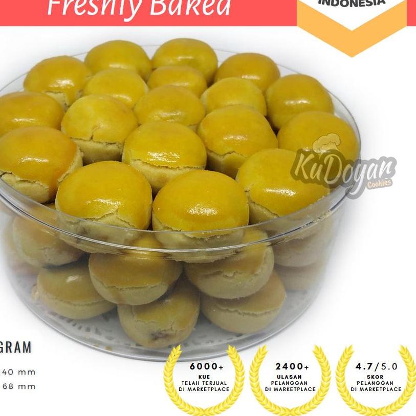 

✺ Kue Nastar Nanas Wisman Home-made 500 gram 1/2 kg Kudoyan ☼