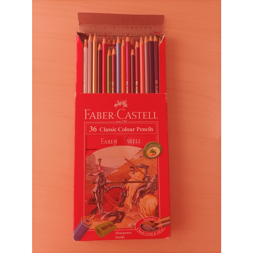 

Gratis Rautan Pensil Warna Classic 36 Faber Castell