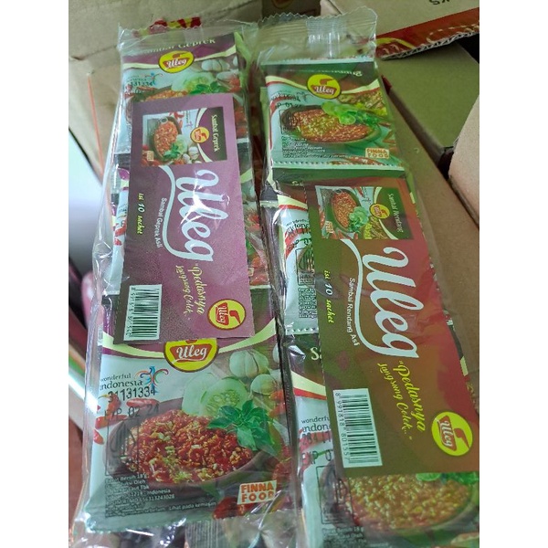 

sambel ulek fina geprek dan rendang
