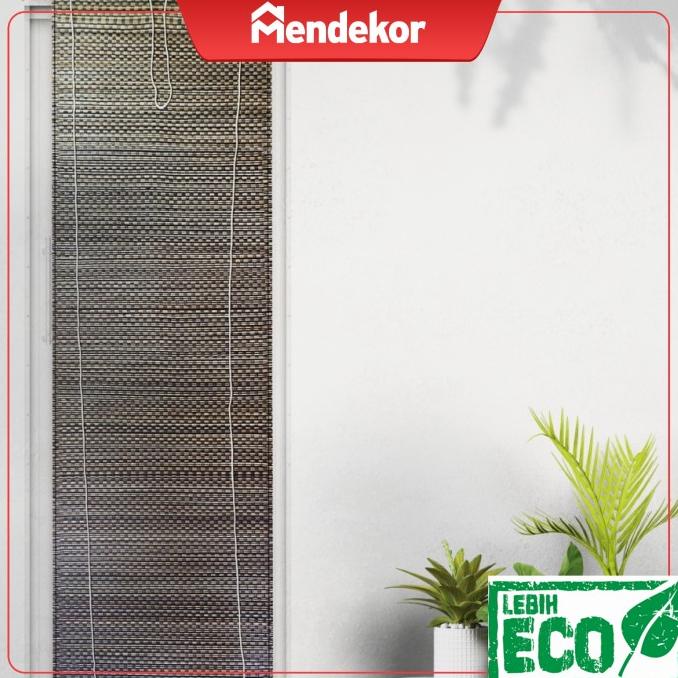 Torba | roller blind tirai kerai gulung krei krey jendela hitam besar