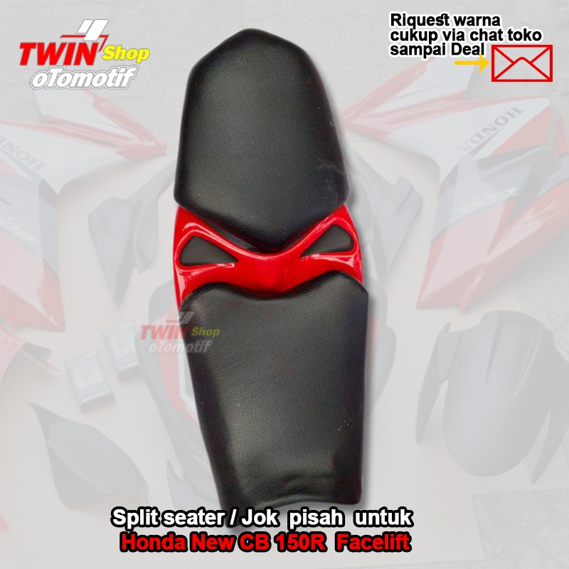 Split seater / jok pisah  Honda new CB 150R, Jok Pisah NEW CB 150R Streetfire