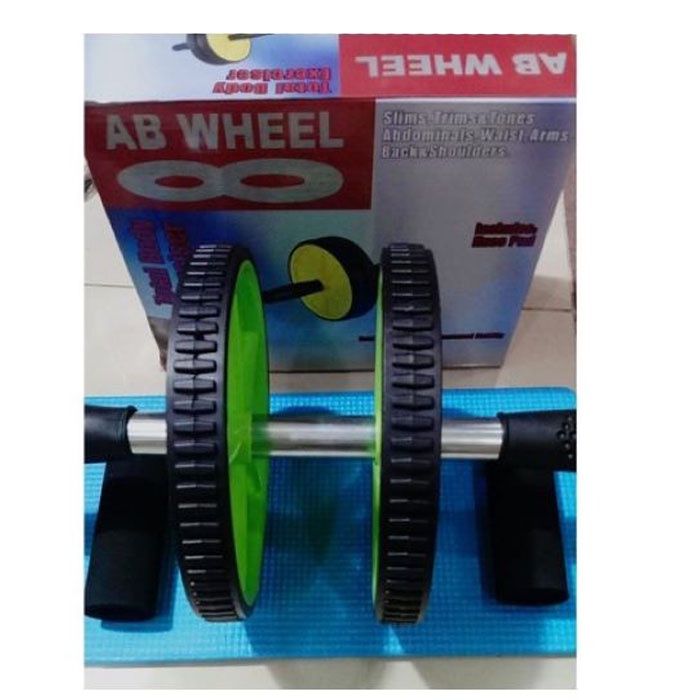 Abdominal Wheel Double ABS Roller Fitness Gym