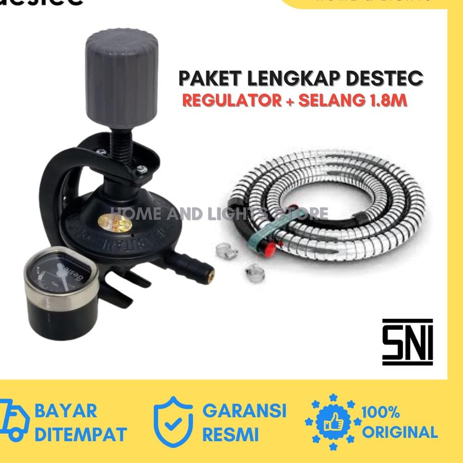 ⅍ Regulator Gas Destec Meter / Otomatis 201-S ✴