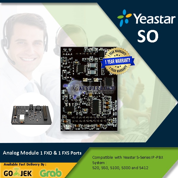 Yeastar SO Module [1FXO + 1FXS Port]