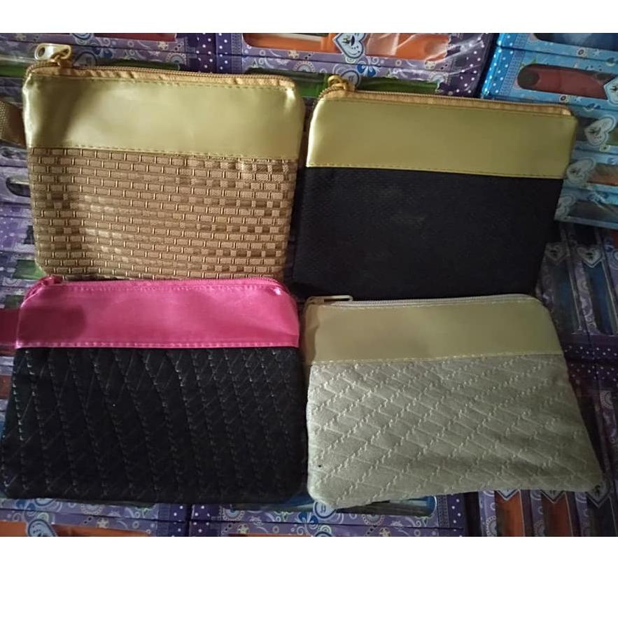 12.12 SALE SUVENIR PERNIKAHAN DOMPET /POUCH JOK KECIL POLOS { 50 PCS }BONUS KARTU UCAPAN TERIMA KASI