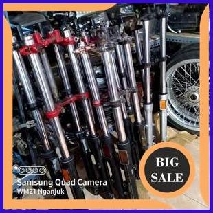 SKOK DEPAN GL PRO MAX ORI SECOND HONDA SHOCK SHOCKBREAKER KOMPLIT SEGITIGA 1M4R23 last stok
