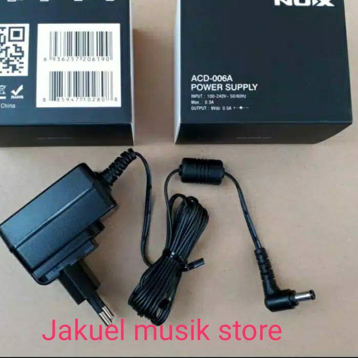 ☝ adaptor nux ACD 006A untuk epek gitar ❃