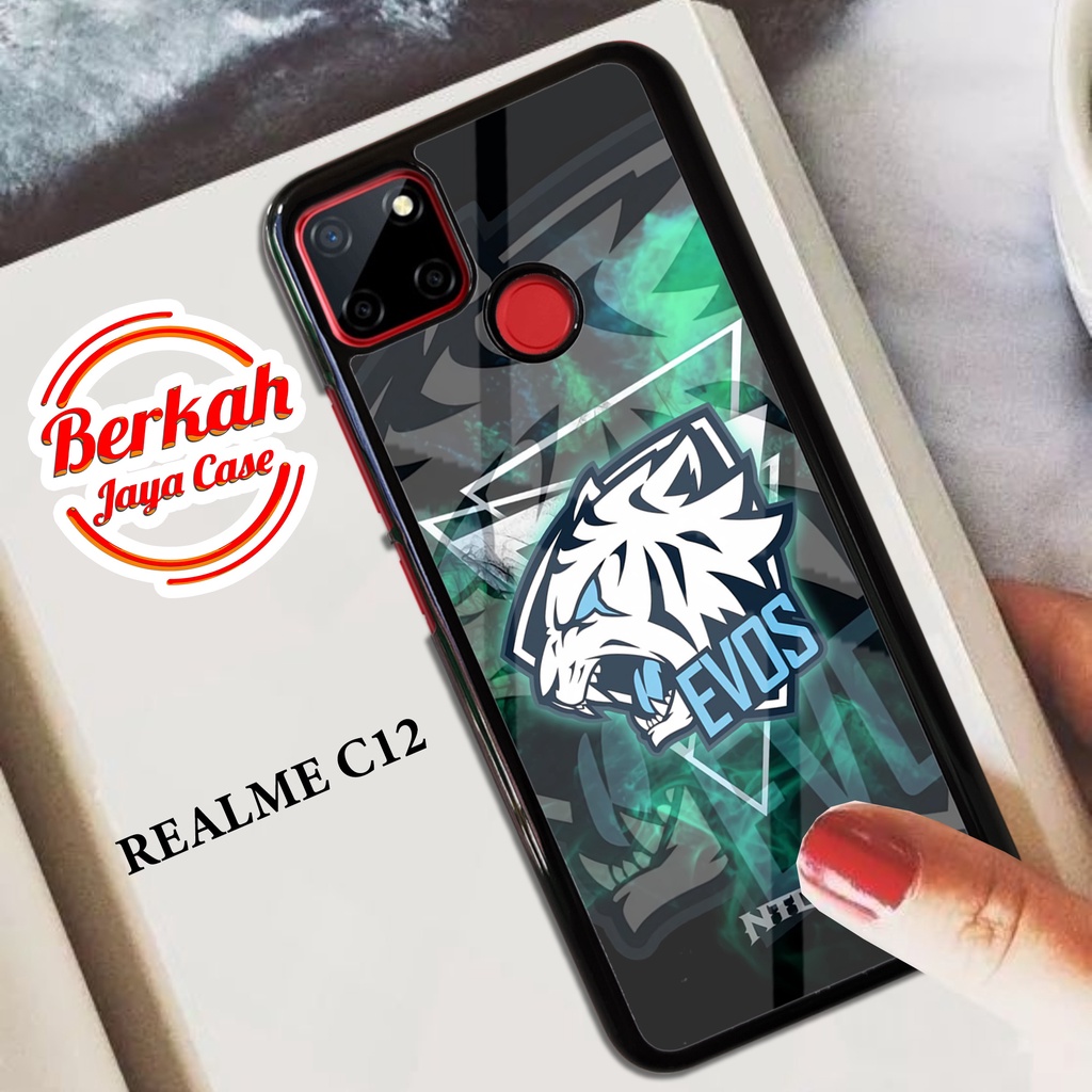 Case REALME C12 Casing REALME C12 Case EVOS Casing Terlaris Case Keren Casing Hardcase premium Case 
