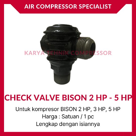 Check Valve Kompresor Udara BISON 2 HP 3 HP 5 HP