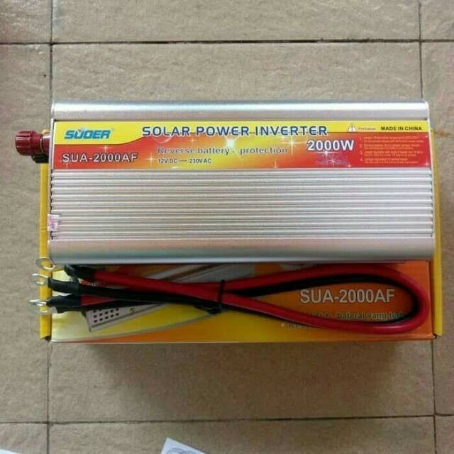 Terlaris Power Inverter 2000W Solar Power Inverter 2000 Watt Suoer Sua-2000Af