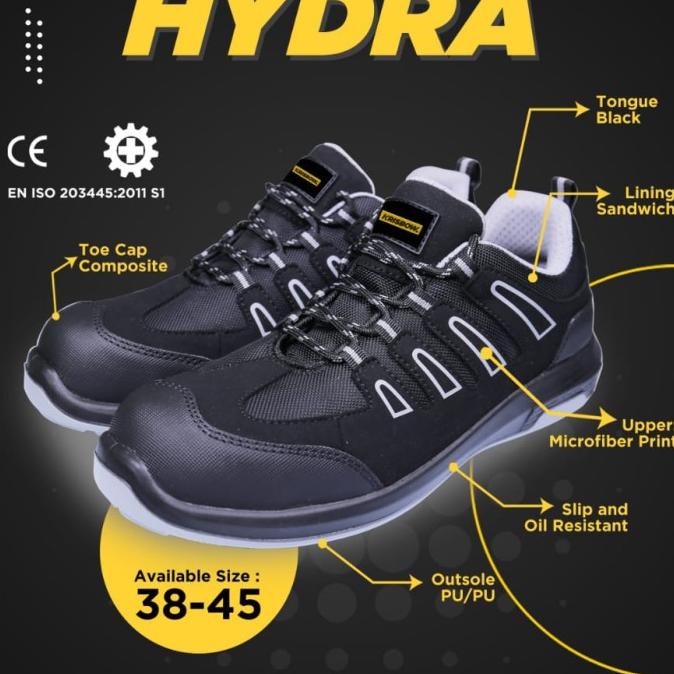 sepatu safety krisbow hydra original