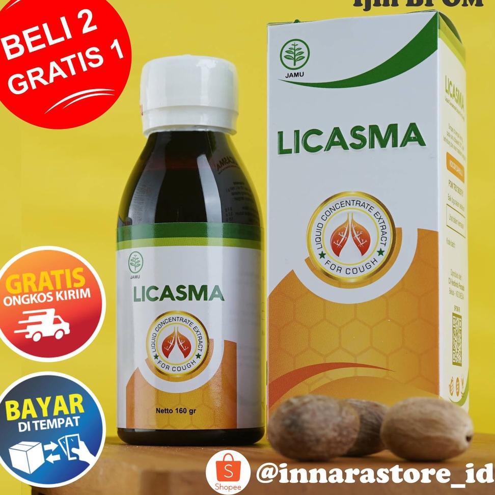 

ezc75 LICASMA OBAT ASMA, SESAK NAFAS, TBC, BATUK BERDAHAK - LICASMA MADU HERBAL ALAMI Tanpa Ongkir