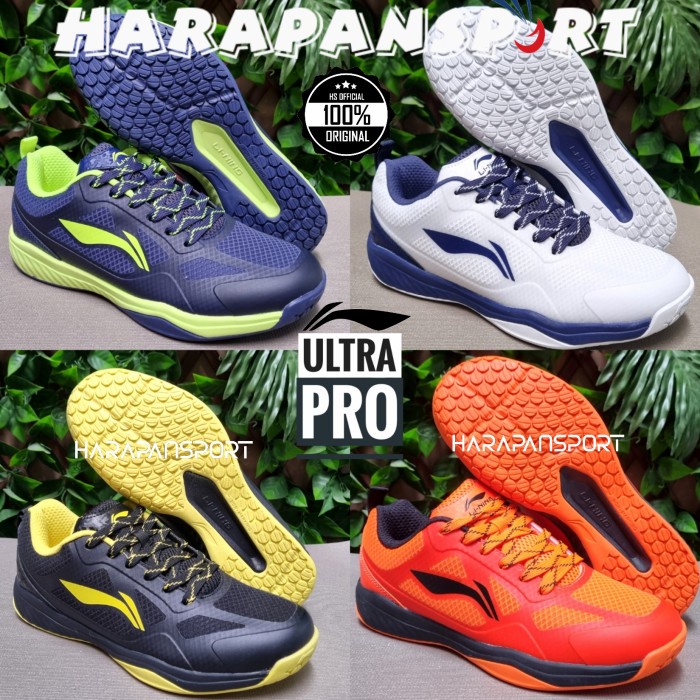 {MentariStore} SEPATU BADMINTON LINING ULTRA PRO ORIGINAL 100 Diskon
