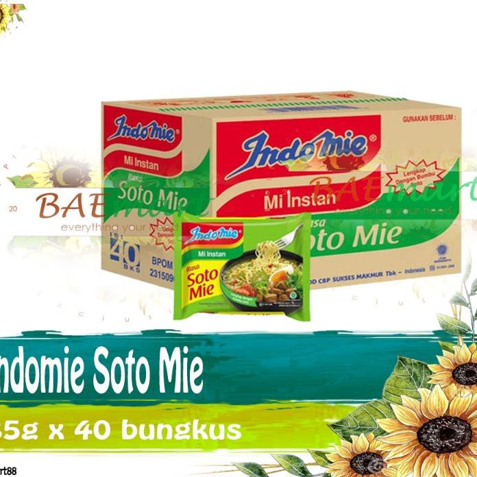 

➬ Indomie Soto Indofood Dus isi 40 ♠