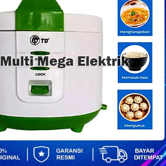 ♙ MAGIC COM RICE COOKER NIKO OISHI / TD 1.2 LITER MEJIKOM MAGICCOM MAGICOM MEGICOM MEJIKOM 1.2 LITER