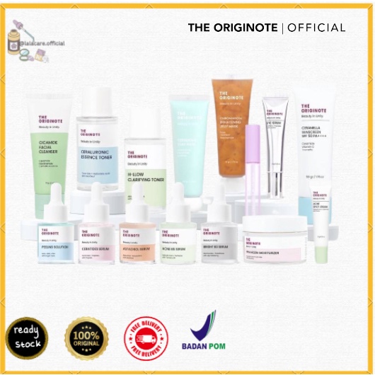 The Originote Hyalucera Moisturizer Gel | The Originote Serum | The originote Eye cream BPOM