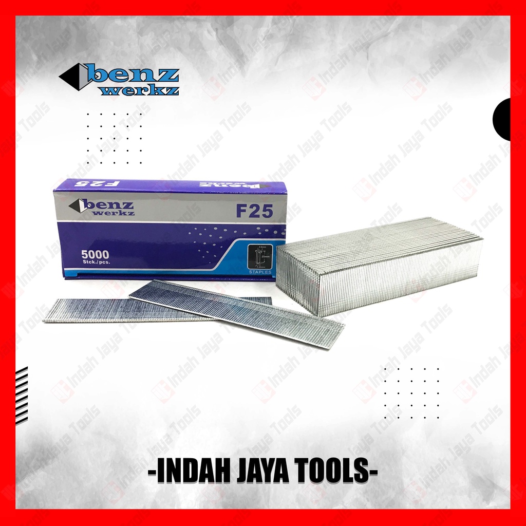 BENZ Isi Paku Tembak F25 - Refill Air Nailer Bit Staples Finish Nail
