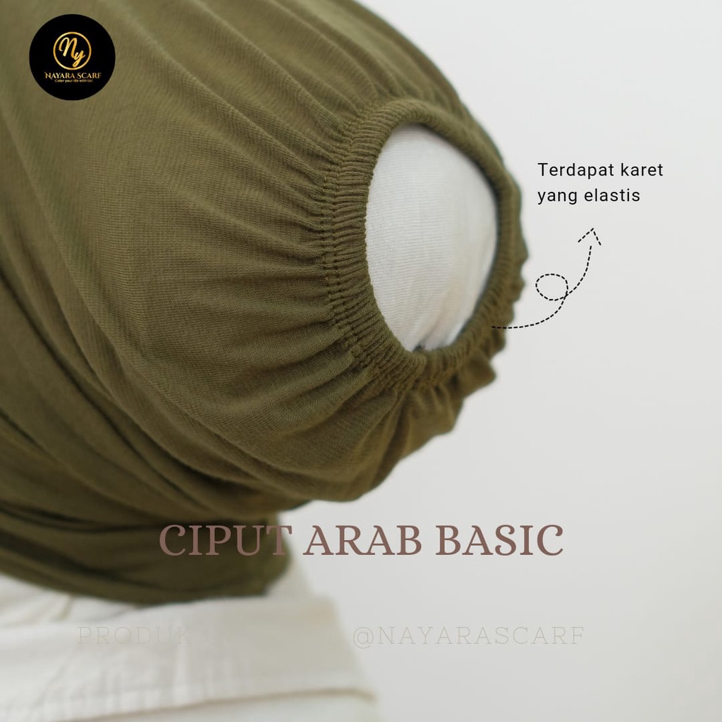 Ciput Arab Basic Kaos / Inner basic / Daleman Hijab