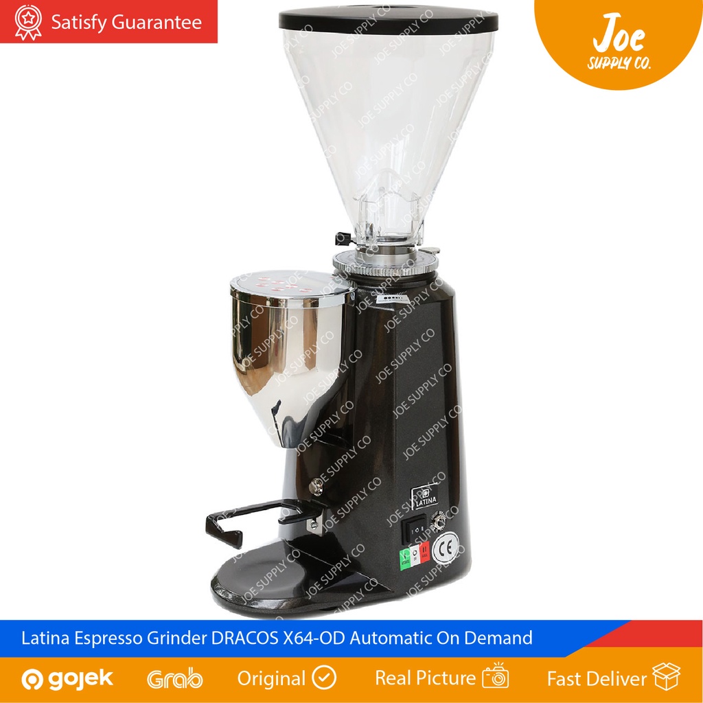 Latina X64-OD DRACOS Espresso Coffee Grinder Automatic On Demand - Automatic Electronic Doser
