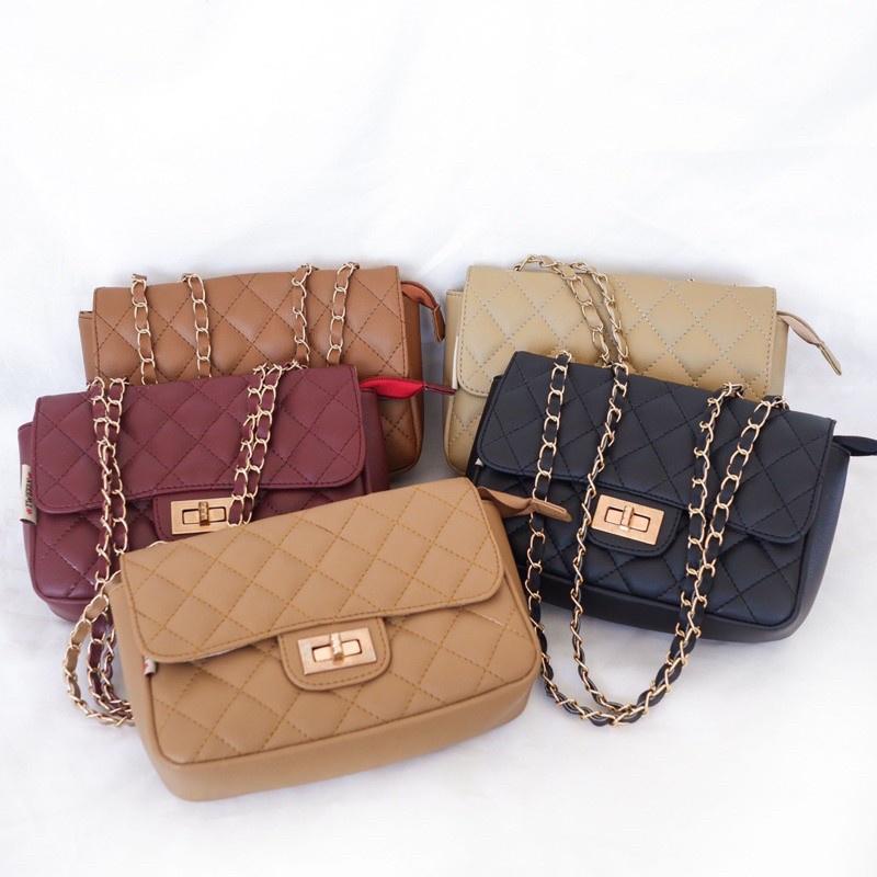 Tas Selempang Wanita Melisa Bag/Slingbag Luxurious Korean Bag/Flicka V 2 Small