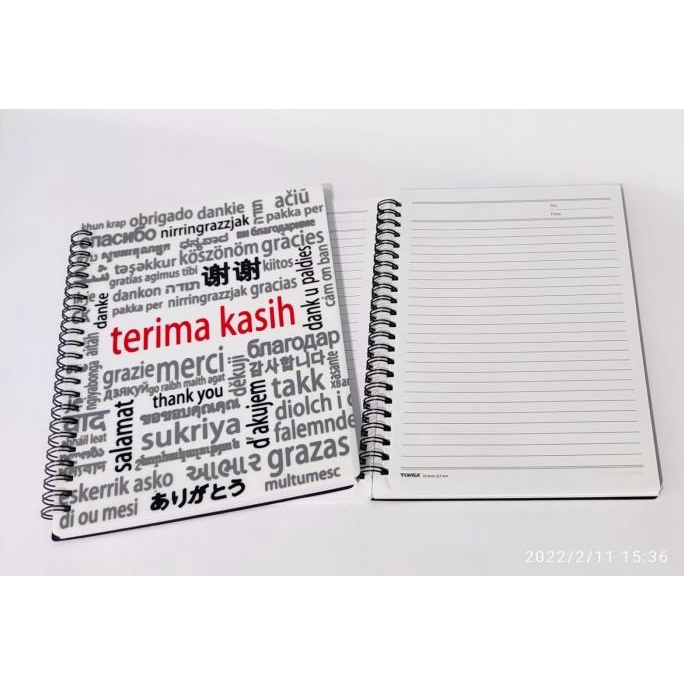 

=+=+=+] Buku Tulis / Buku Catatan spiral / Buku spiral / Notebook A5
