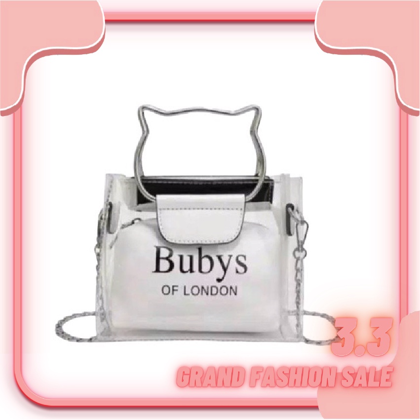 [Bundle Deals 3.3] DOMMO - D1040 BUBYS Dari Jakarta BISA COD / Tas Kitty Mika BUBYS of London MORYMO