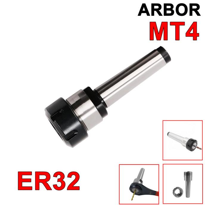 Arbor MT4 ER32 Collet MT4-ER32 Collet Chuck Penjepit Tool Milling Cina