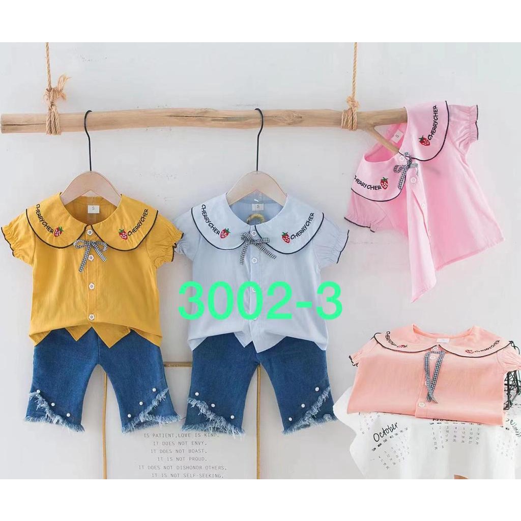 PROMO Setelan Import Anak Usia 3 bulan -4 Tahun Random Motif Sesuai Gambar