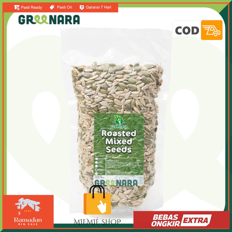 

Roasted Mixed Seeds 500gr Sunflower Seed Pumpkin Seed