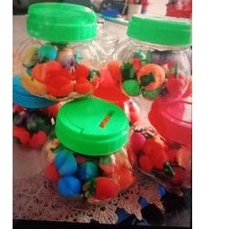 

penghapus karakter buah +celengan