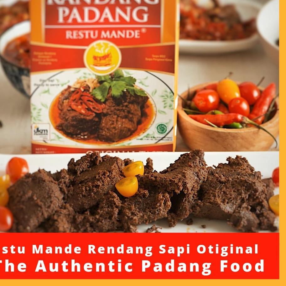 

❀ Restu Mande Rendang Sapi Original 300gr ➧