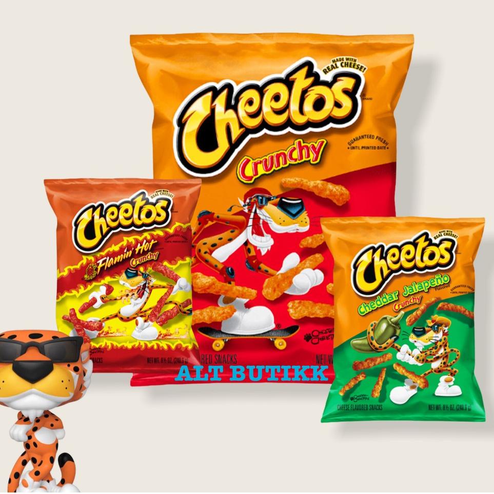 

✲ CHEETOS CRUNCHY CHEDDAR JALAPENO | FLAMIN HOT | MADE IN USA ☋