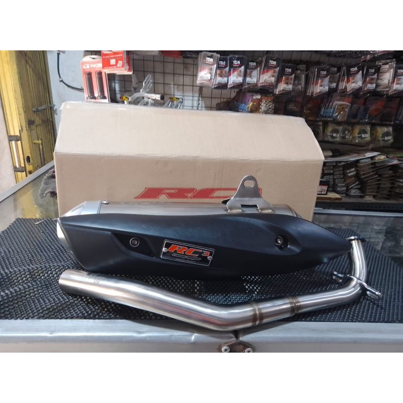 termurah banget knalpot RC3 stdr rcg type pro ss vario 125 cbs vario 125 fi free db killer