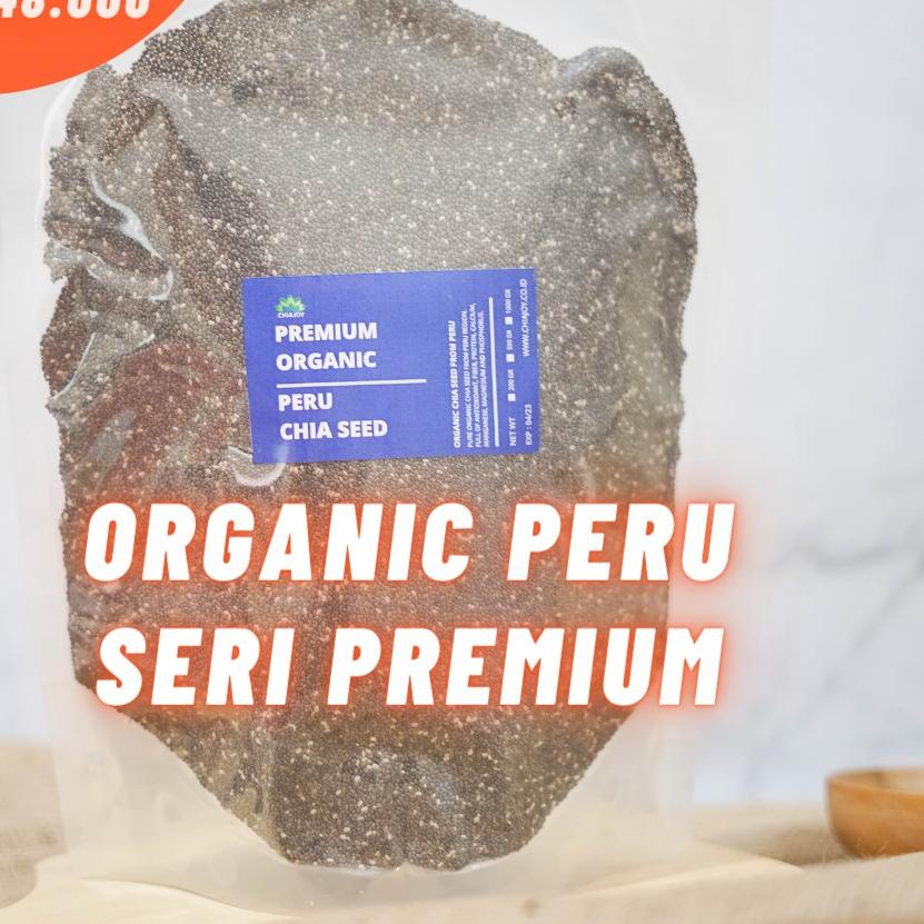 

✧ [LAUNCHING PROMO] BLACK CHIA SEED 1 KG PERU ORGANIC ◊