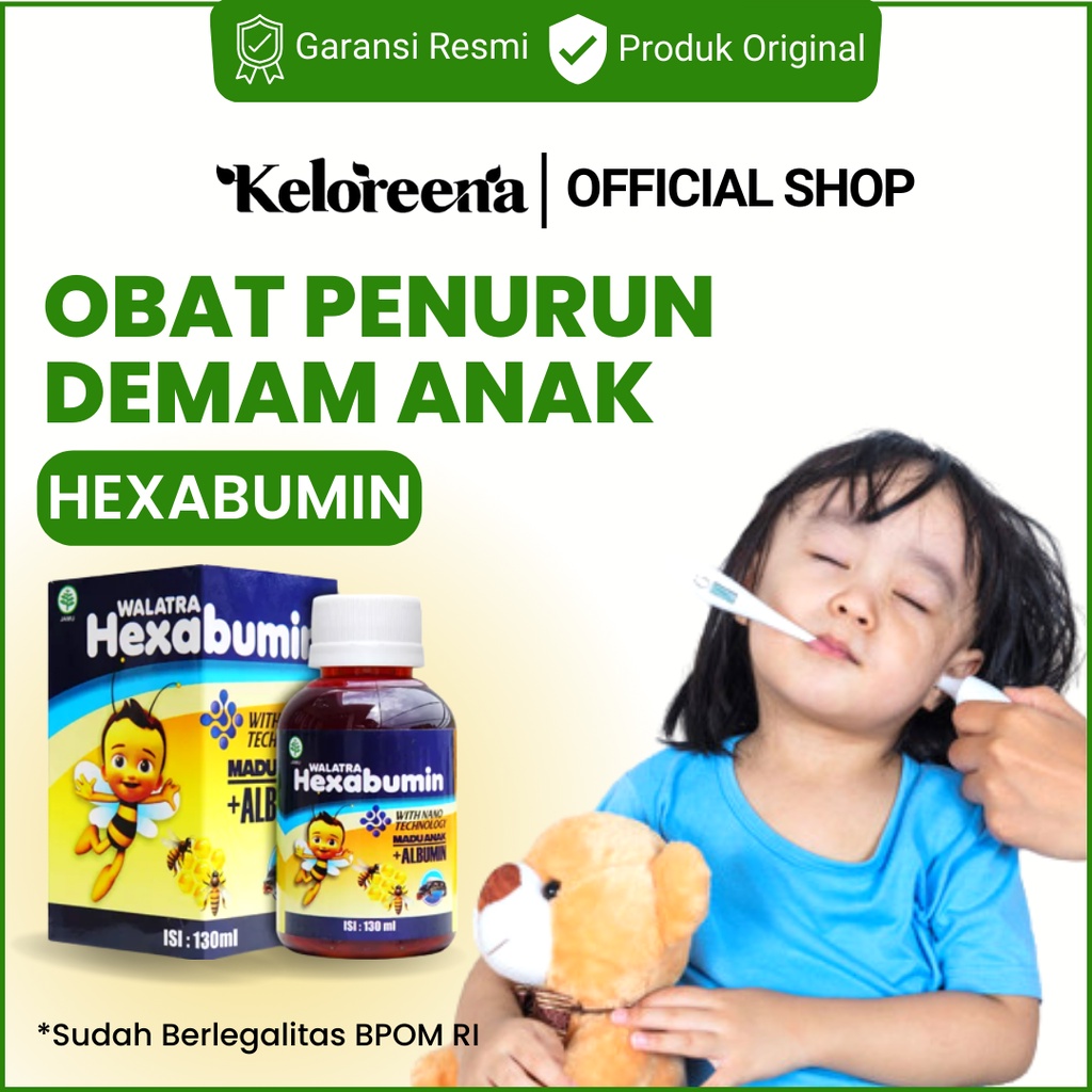 Obat Penurun Demam Anak 1-12 Tahun Sirup Herbal Badan Panas Dingin Meriang Madu Bapil Batuk Pilek da