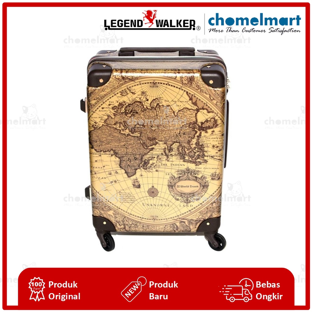 Legend Walker 19 Inci Renaissance Trunk Koper – Cokelat