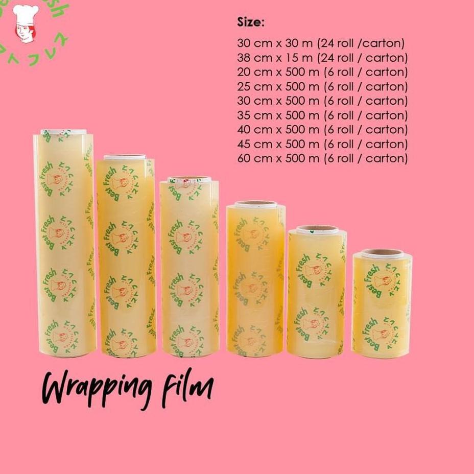 ⅍ Plastik Wrapping Best Fresh  / Plastik Wrapping Makanan ➶