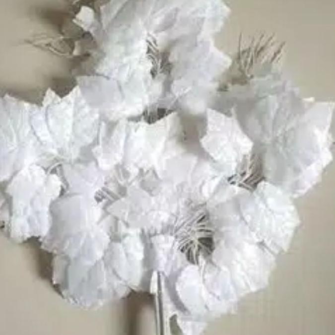 ♥ Daun Anggur PUTIH / Daun anggur plastik/ Daun dekorasi ♫
