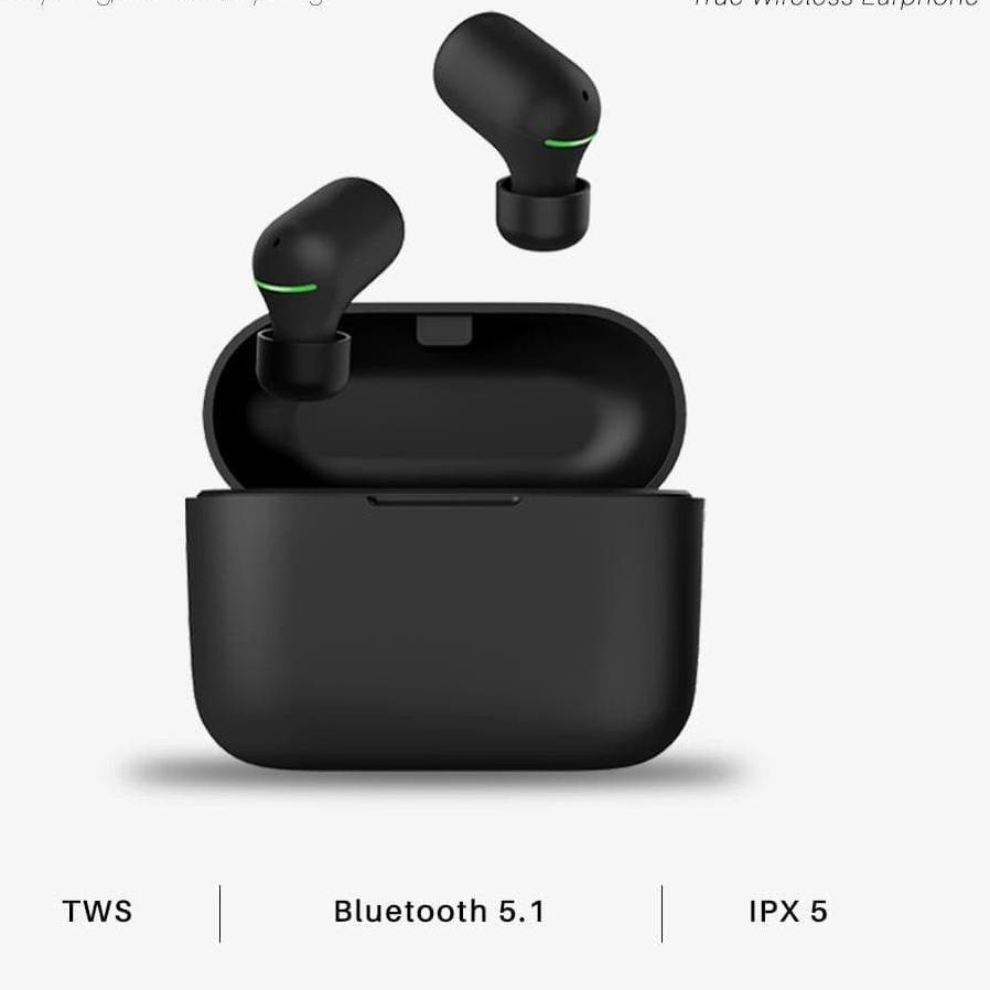 ➢ SOUNDTECH S16 TWS Wireless Earphone Bluetooth 5.1 Touch - Black ☺