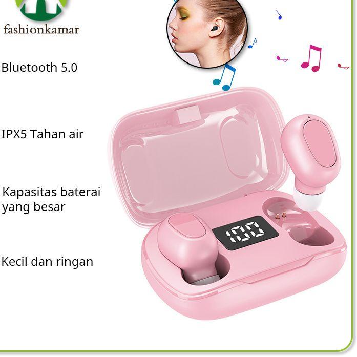 ☞ Earphone TWS-L21 PRO Wireless Bluetooth untuk Android & iPhone Versi Bluetooth 5.0 ❊